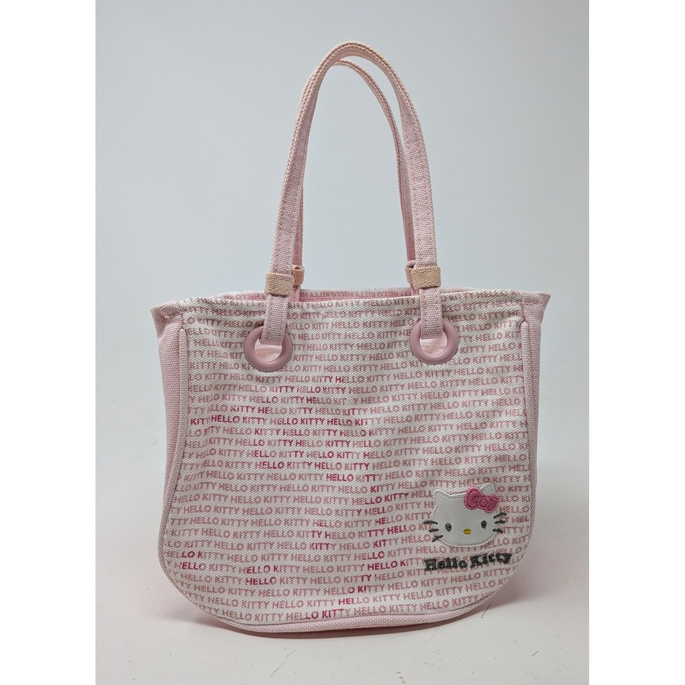 Vintage 2005 Sanrio Hello Kitty Small Handbag Purse Pink Cute Kawaii